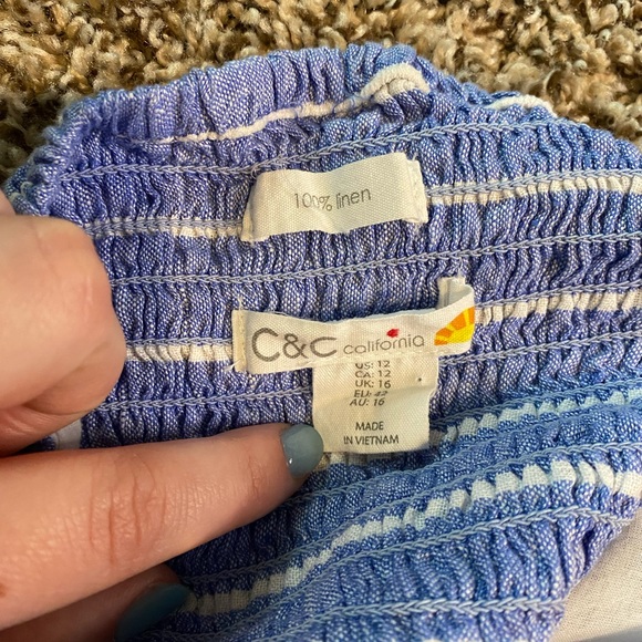 100% linen romper - Picture 6 of 7